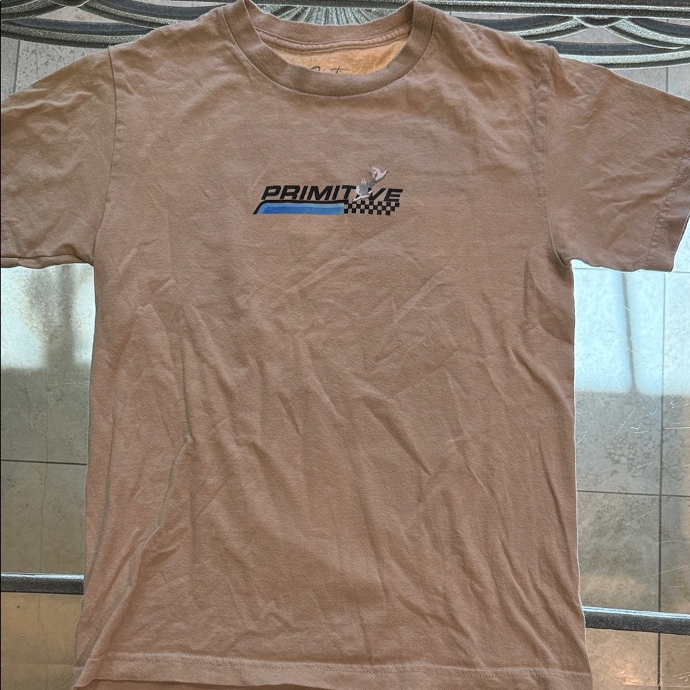 Primitive Tan Logo Tee